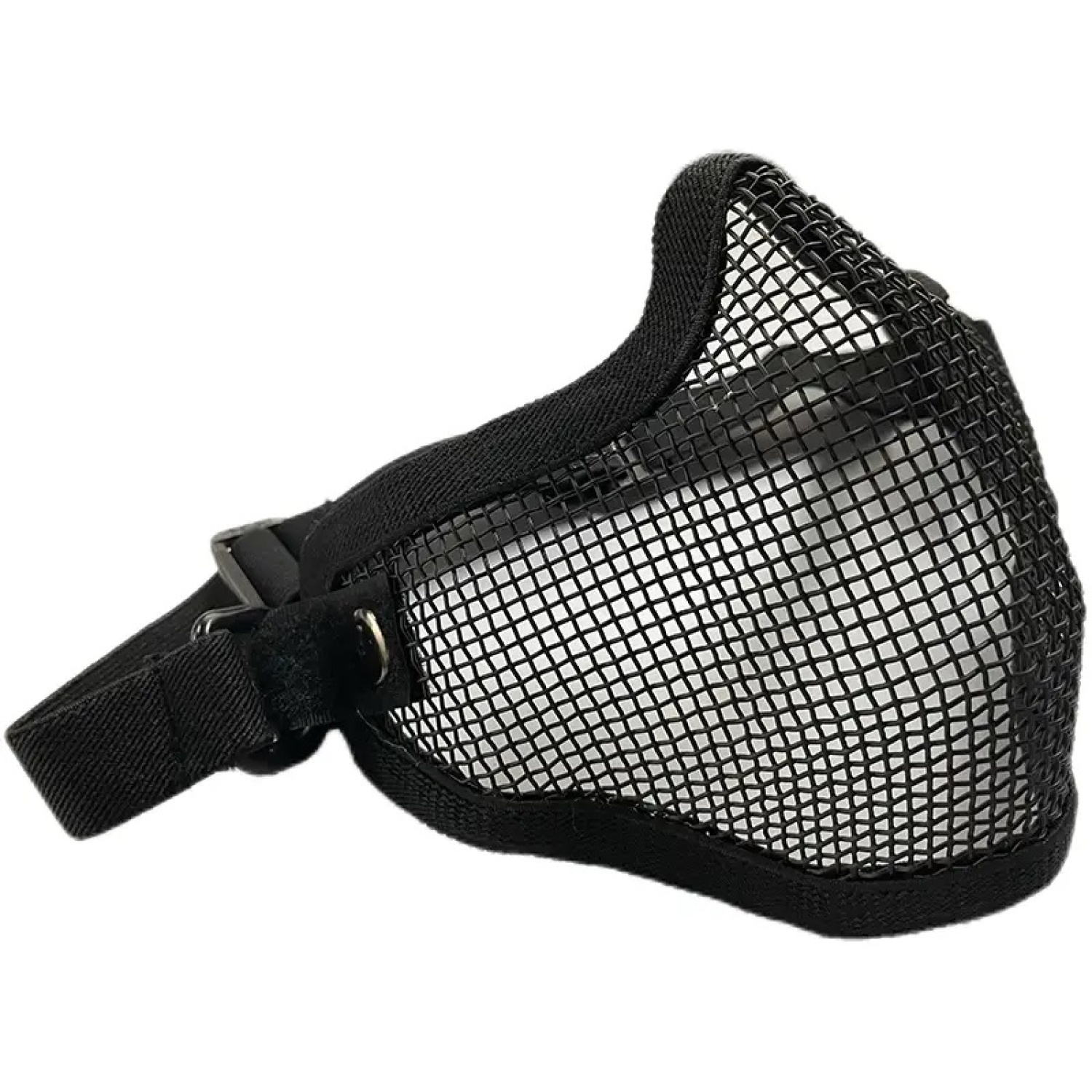 Tactical Half Face Mask Steel Mesh | Unbranded