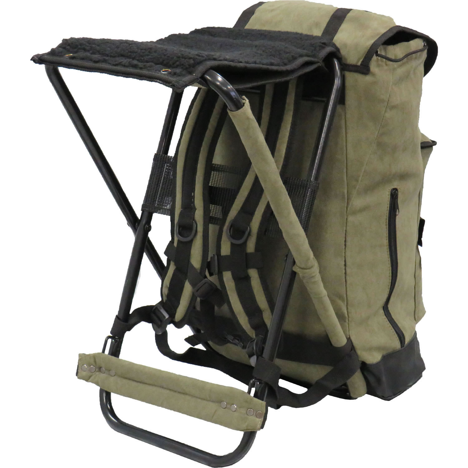 CSG Hunting Stool Backpack Open Back 1 1 