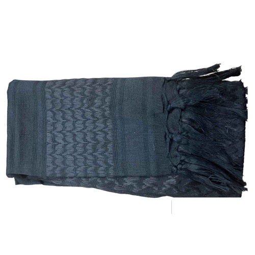 Shemagh Military Neck Scarf - Black