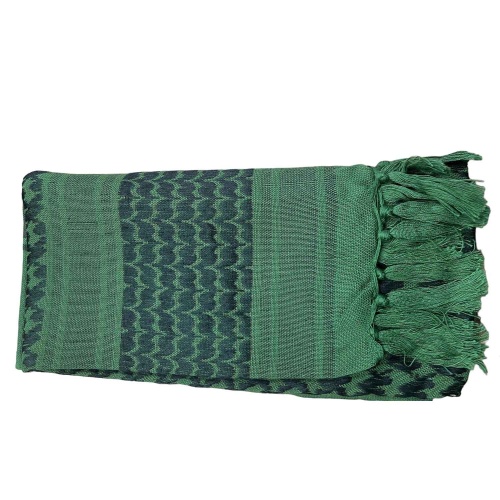 Shemagh Military Neck Scarf - Olive & Black
