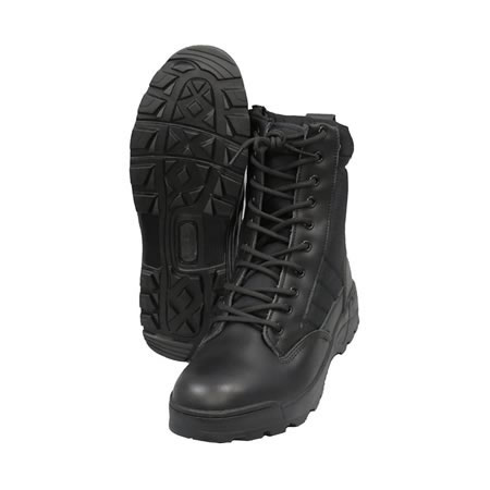 Sentry Entry Level Security Black Boot Side Zip