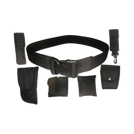 Security Tactical Belt with Pouches Combo