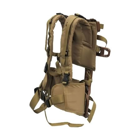 Alice Composite Frame with Yoke Harness and Deluxe Hip Belt Khaki Combo